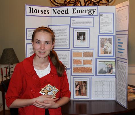 Horse science fair projects