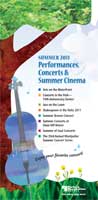 summer concerts brochure