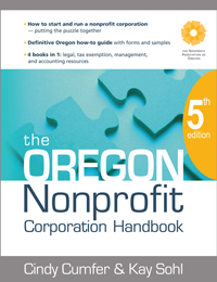 The Oregon Nonprofit Corporation Handbook