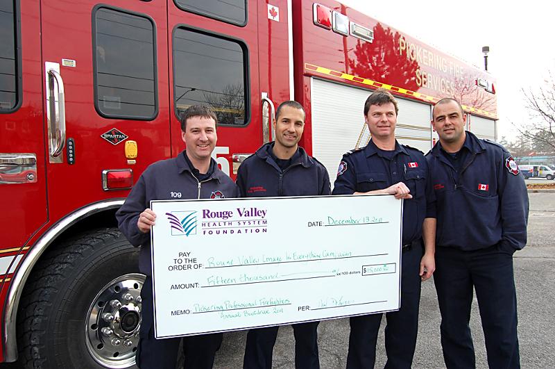 Pickering Firefighters boot drive
