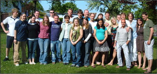 Young Adults from Europe for Pentecost Weekend