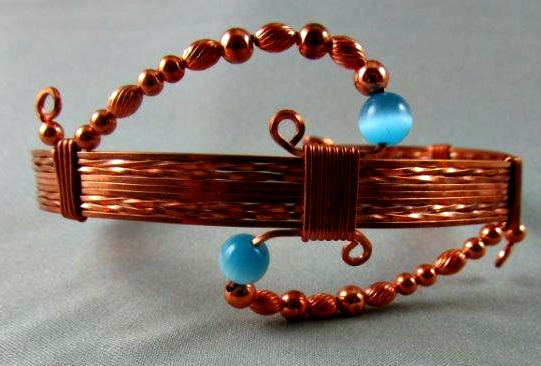 Swirl wire Bracelet