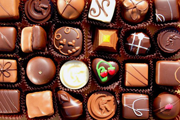 photo of a box of chocolates