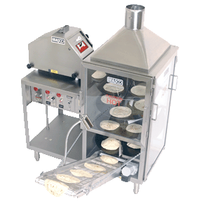 In-store and restaurant tortillia machine for sale for more information