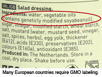 European GMO label