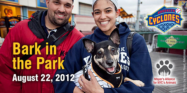 Bark in the Park - August 22, 2012