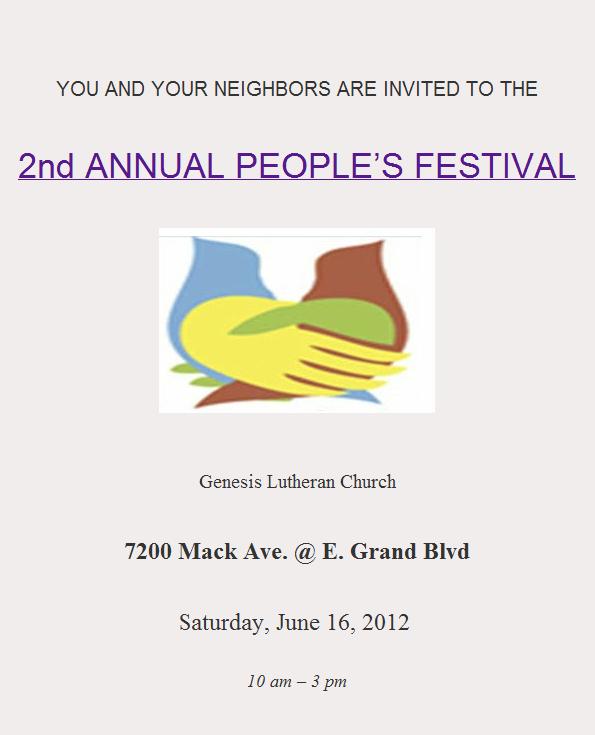Genesis Lutheran Peace Festival