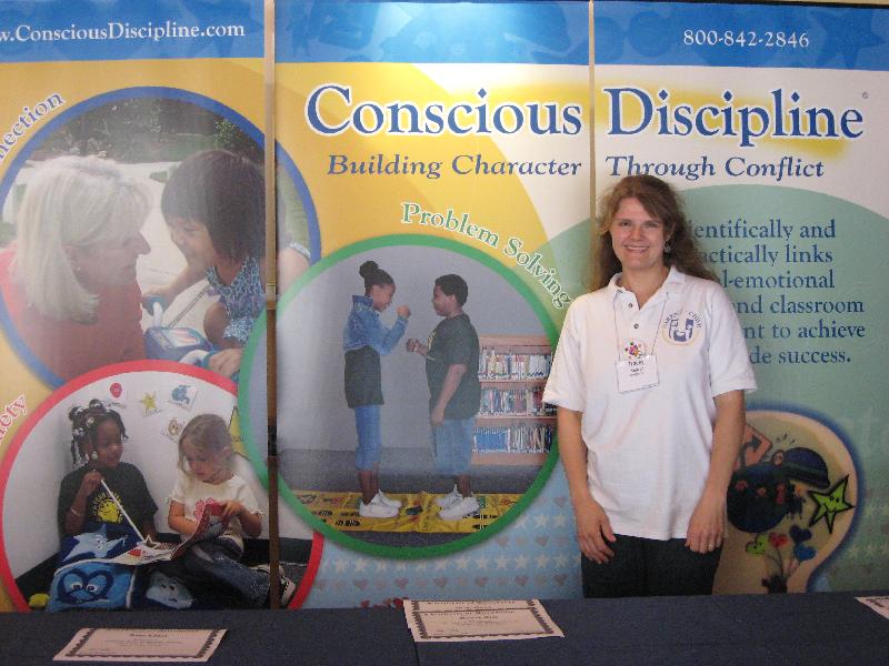 Miss Tracey trains at Dr. Becky Bailey's Conscious Discipline Institute.