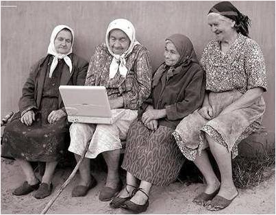 ladies with laptop
