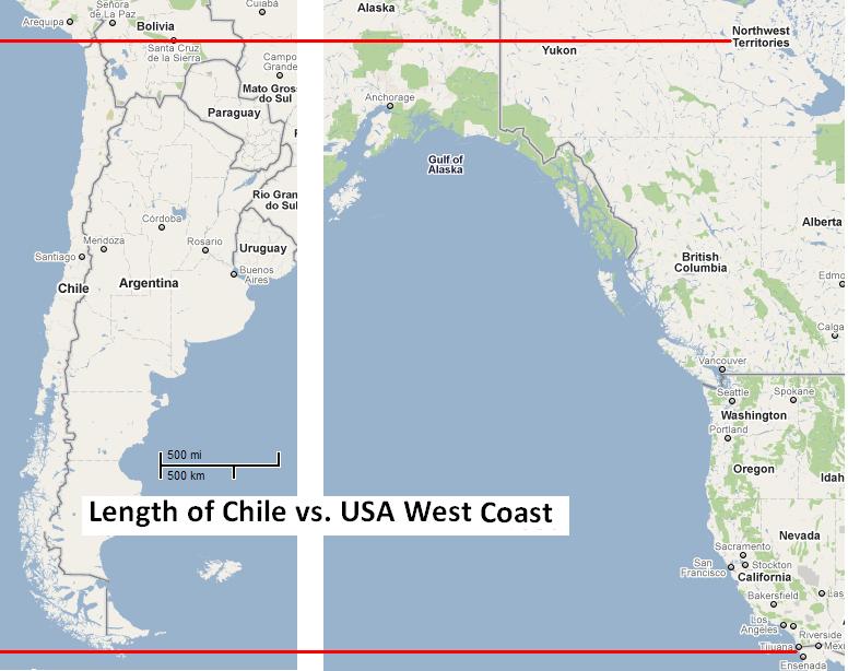 Chile vs. USA West Coast