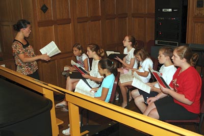 Summer chorister campers
