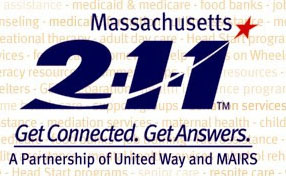 Mass 211 logo