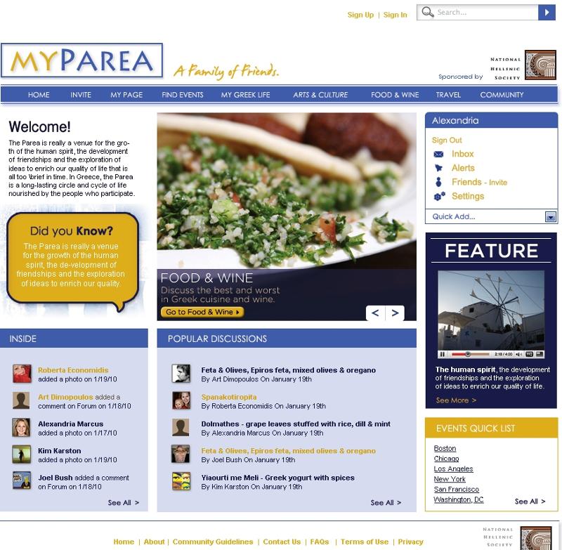 MyParea Screenshot