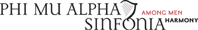 Phi Mu Alpha Sinfonia banner
