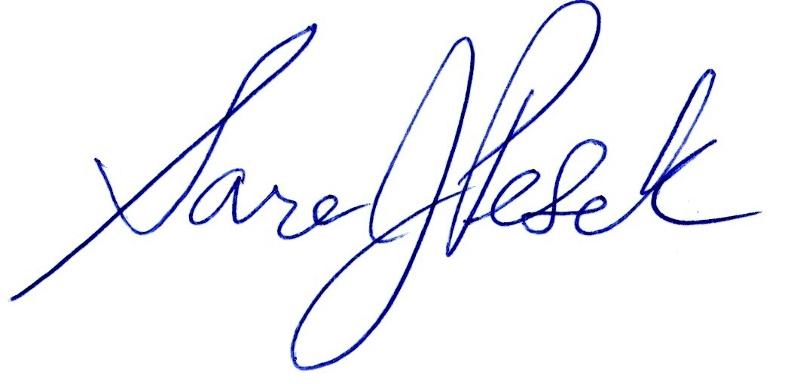 sara signature