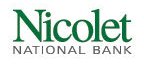 Nicolet National Bank w/ white background