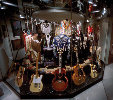 Country Music Hall of Fame guitars
