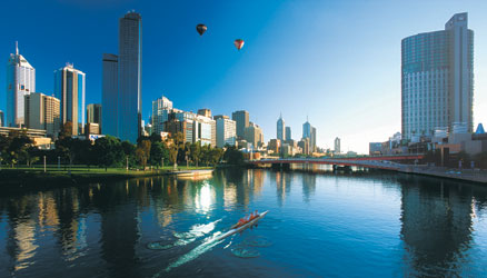 City of Melbourne & Yarra River