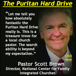 Pastor Scott Brown Recommends the Puritan Hard Drive