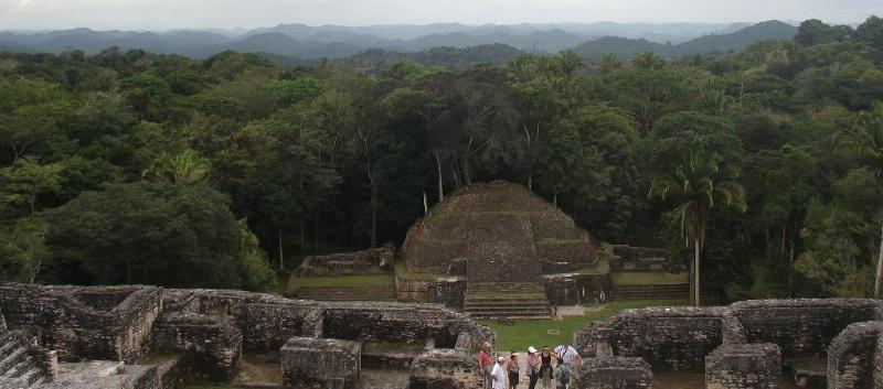 Caracol is the largest Maya site in Belize