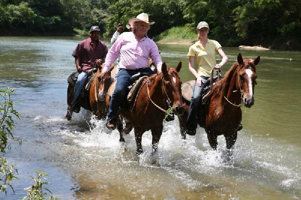 Darley, John Carr riding up Belize River
