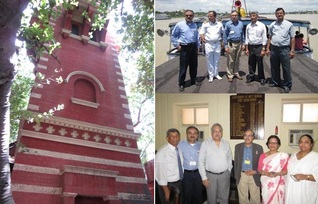 Kolkata Memorial for PIOs/NRIs - MOIA and GOPIO officials at the site