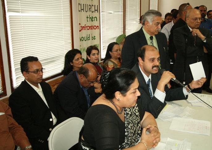 Indian Consulate San FRancisco Officials at the GOPIO Meeting