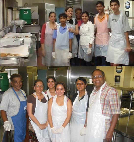 GOPI-CT Volunteers at Soup Kitchen in Stamford, CT, USA