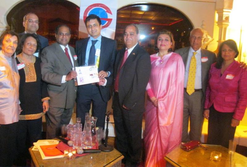 GOPIO Life members with State Department official Mitul Desai