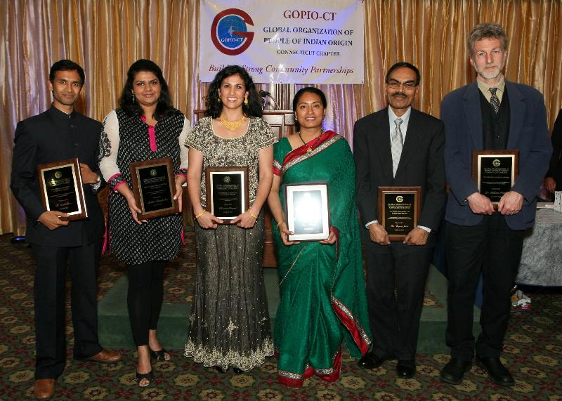 GOPIO-CT Award Recipients for 2012