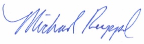 Michael Ruppal's Signature