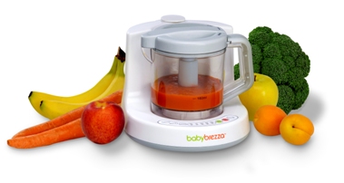 Baby Brezza with fruits