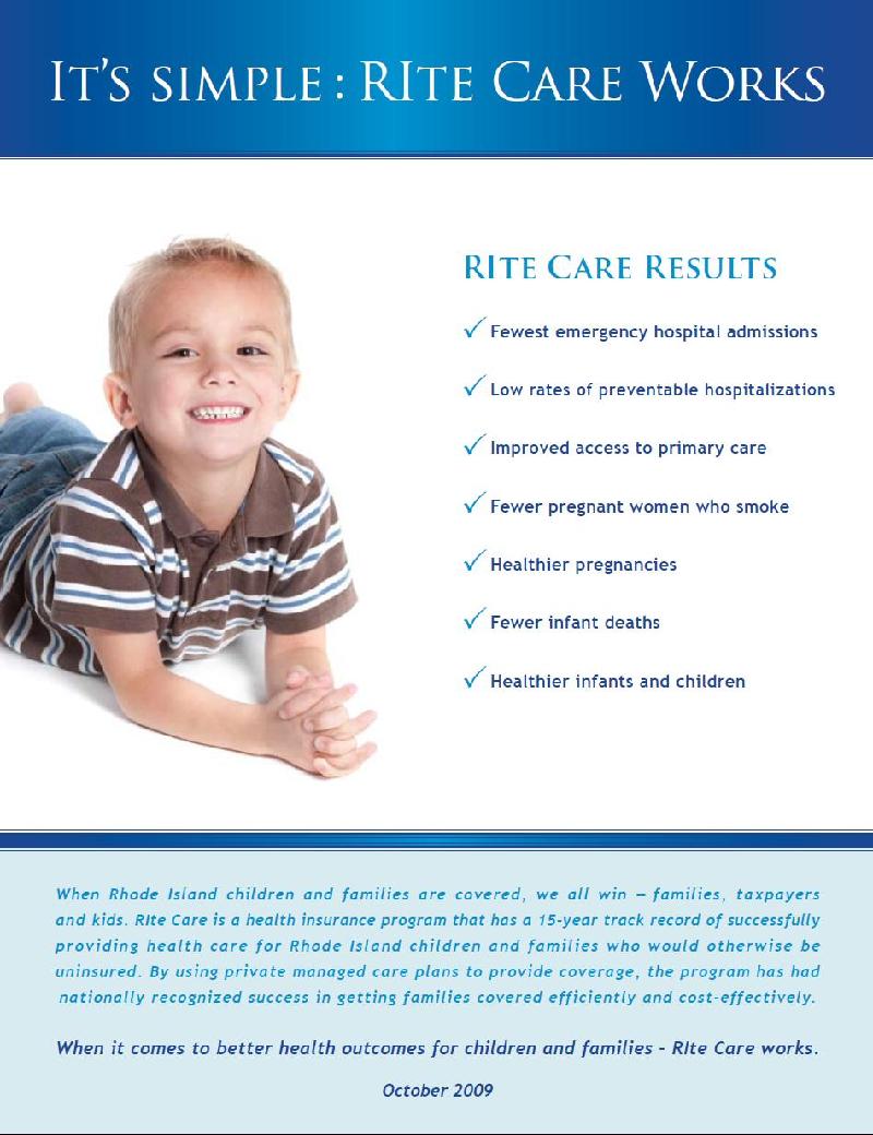 RIte Care Results Cover