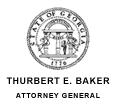 Attorney General, Thurbert Baker