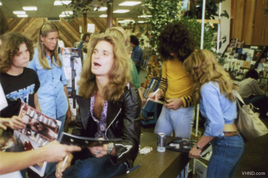 Van Halen record in-store appearance 1978