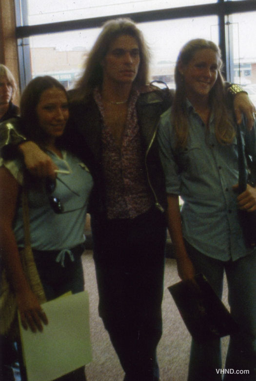 Van Halen record in-store appearance 1978