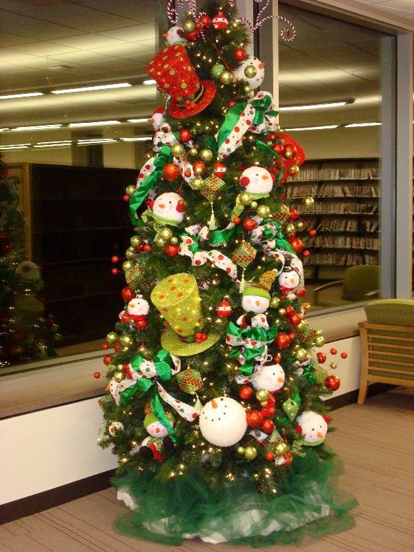 Library Winter Tree