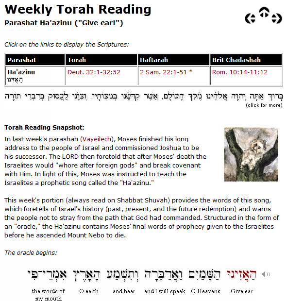 Torah portion_Ha'azinu
