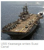 USS Warships in Suez