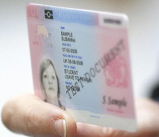 Biometric ID card