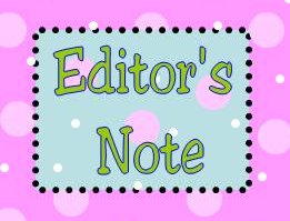 editor's note poka-dot