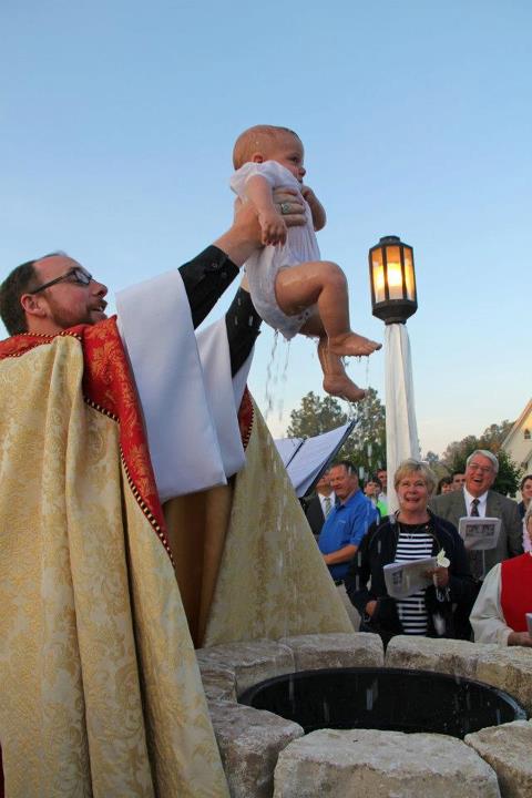 Baptism at St. Anne's, Tifton 