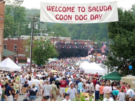 coon dog day banner