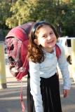 Yolkut Girl Arriving to School