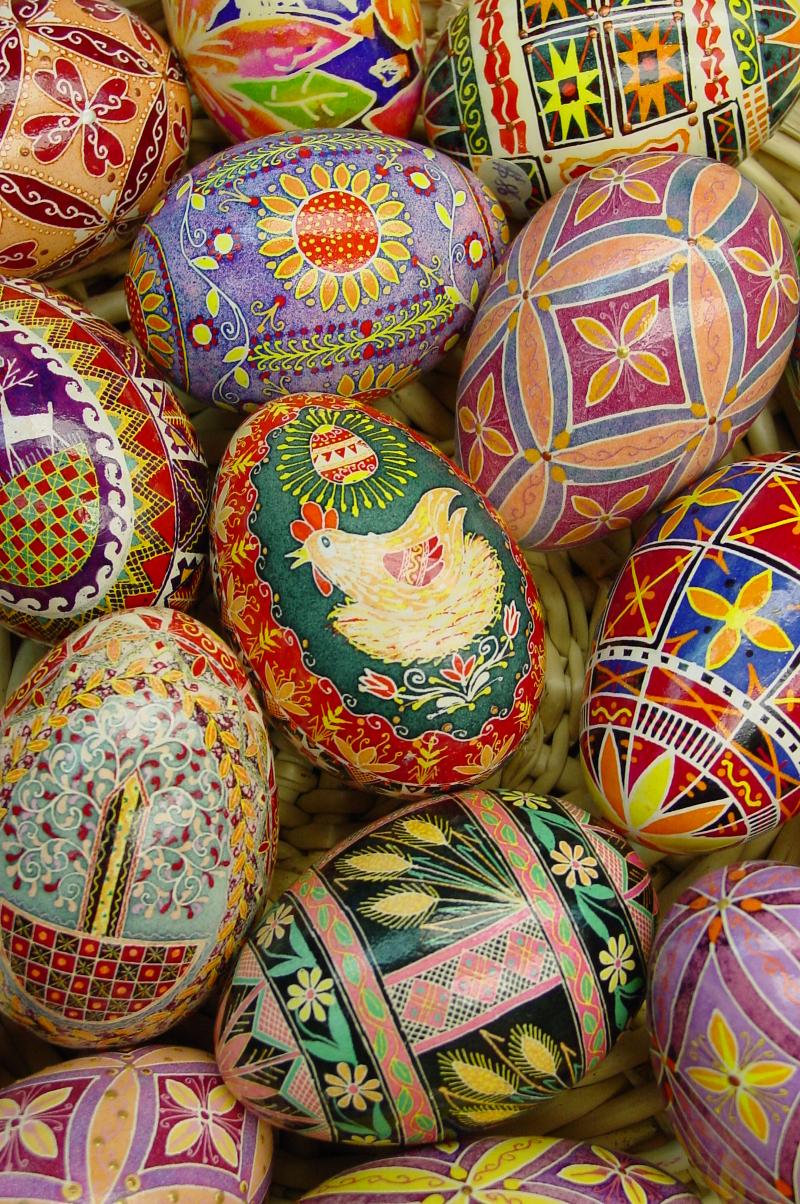 Ukrainian Eggs by  Olga