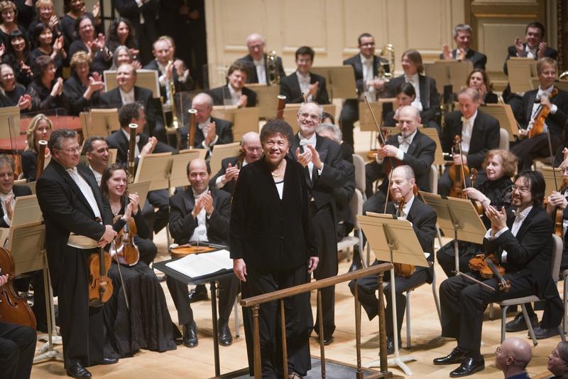 Ann Hobson Pilot making her final bow with the Boston Symphony Orchestra