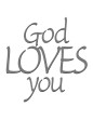 image God loves me
