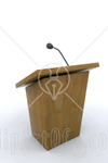 Speaker Podium