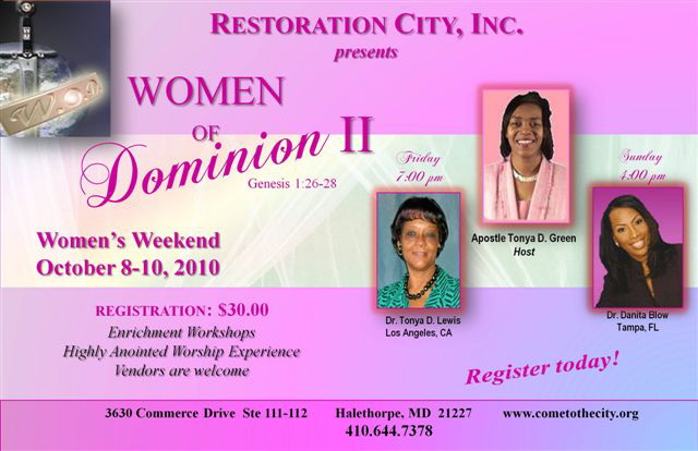 Woman of Dominion 1