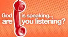 God is Speaking- Are U Listening?